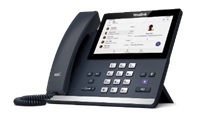 Yealink MP56 VoIP Skype for Business (SfB) telephone, Android 9, 2 x Gigabit Ethernet, PoE required, AC optional, 7" touch colour, Bluetooth, 802.11ac Wi-Fi.