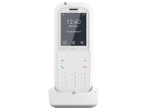 Snom M90 IP65 Ruggedized anti-bacterial DECT handset